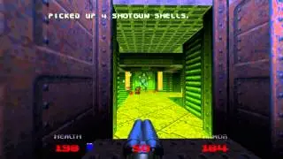 Doom 64 EX - MAP07 Research Lab - UVMAX 100% Secrets - 1080p 60fps Uncommented