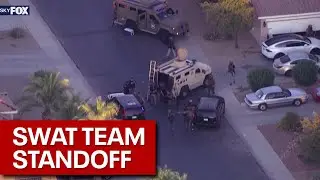 Chemical agents deployed during hours-long SWAT standoff in Maricopa
