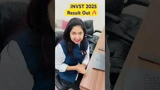 Navodaya Vidyalaya Class 6 & 9 Result Declared | JNV Result Out 2025 | #jnvstresult