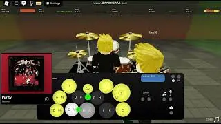 Slipknot - Purity (Roblox drum cover)