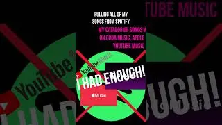 I am done with Spotify ripping Indie Artists off. My  songs will be on Codamusic, youtube, apple