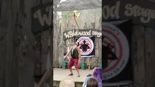 Fire Scythe Balance #renaissancefestival #icon #firedanger #show #circus
