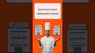 Restaurant vs Hotel | Which is Better for Chefs? #restaurantvshotel #chef  #chefjobs