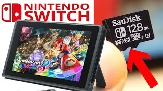 Nintendo Switch Accessories: SanDisk SD Cards!
