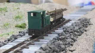 Busch Feldbahn Anlagenbau mit Modulen 243 Torfbahn