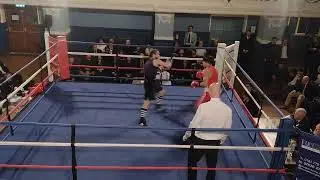 Oxford Vs Cambridge Varsity Boxing 2023. Max Jenkins Vs Kiran Kang.(1)