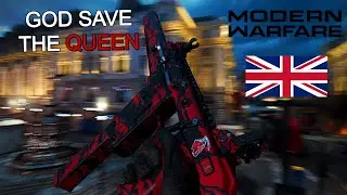 SLAYING with the MW2 VECTOR SMG for Queen Elizabeth II (Modern Warfare)