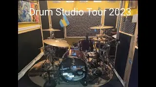 Drum Studio Tour 2023 By Mark H Bowe of MHB Drumming Studio