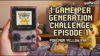 Playing One Game per Generation | EP. 1 &ndash; Pallet Town