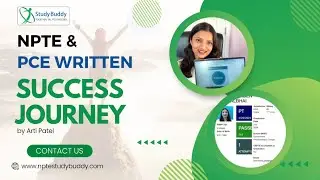 Arti Patel's Success Story: Conquering PCE, Ontario Clinical Exam, and NPTE with StudyBuddy