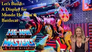 Mondo Masters of the Universe He-Man & Battlecat: 1/6 Custom Display