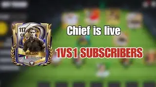 1vs1 H2H match with subscribers FC mobile live stream| silent chief is live