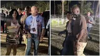 Kris Jenner, Corey Gamble Hit Coachella with Jeff Bezos, Lauren Sanchez