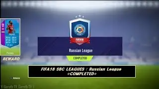 FIFA18 SBC LEAGUES : Russian League ☆COMPLETED☆