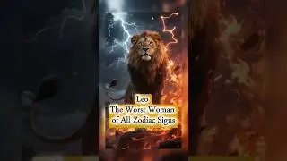 Leo: The Worst Woman of all Zodiac Signs #zodiacsignsexplained #zodiacwhisperer #zodiacsigns