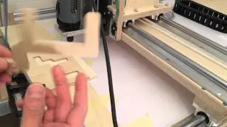 CNC Video #009: Haltewinkel f&uuml;r die Schleppkette / Energiekette