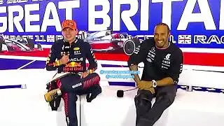 Verstappen y Hamilton hablan sobre los mensajes de radio de Max