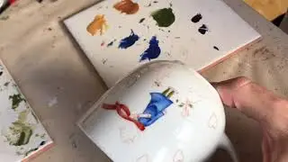 Pintura en porcelana