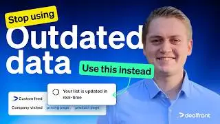 How to Build Dynamic Prospecting Lists That Update in Real time | Dealfront's Connected Lists