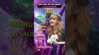 Lisa BLACKPINK General Knowledge Quiz: Test Your BLINK Skills! #lisa #blink #blackpink