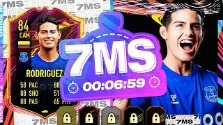 RED CARD = DISCARD!! OTW JAMES RODRIGUEZ 7 MINUTE SQUAD BUILDER -  FIFA 21 ULTIMATE TEAM