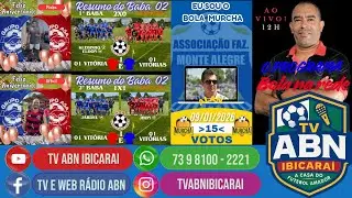 [ 🔥AO VIVO 🔥] PROGRAMA BOLA NA REDE 12 /01/26  | ATVDEIBICARA&Iacute; - 2026