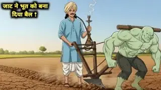 चालाक किसान ने बनाया भूत को बेल😁😁😉😉