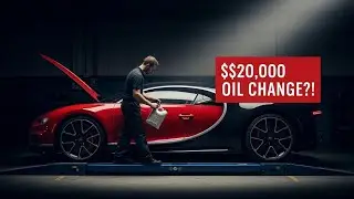 Why a Bugatti Chiron Oil Change Costs $20,000 💸