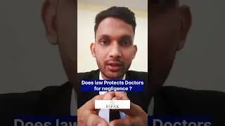🩺 Doctor is not God, but Law protects honest Doctors &mdash; NOT Negligent Ones! ⚖️