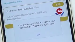 Jio Prime Membership Plan Server Issues : Are you facing it?