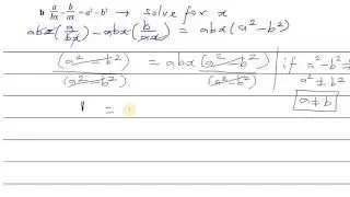 Solving literal equation and checking your answer on ti nspire CAS   part 2