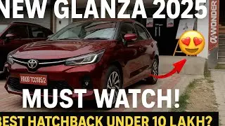 2025 New Toyota Glanza Review &mdash; Premium Hatchback in Budget! #toyota #glanza