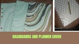#Diy/ How to create planner cover, dashboards and decor cards using #dollartree gift bags/1-14-26
