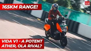 Hero MotoCorp's Vida V1 Pro Electric Scooter First Ride Review | TOI Auto