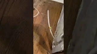 Refrigerator water line repair