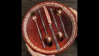 Copper cutlery sets making in Wazirabad Pakistan