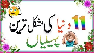 Paheliyan In Urdu With Answer | Paheliyan In Urdu & Hindi | Funny | Zara Socho  | Brain Spark