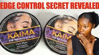 How To Know Fake and Original Edge Control  | Kaima Hair Wax🥹🥹🥹🥹🥹