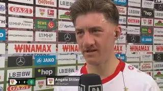 Angelo Stiller - Atakan Karazor Interview - Stuttgart 1-2 Werderbremen - Bundesliga