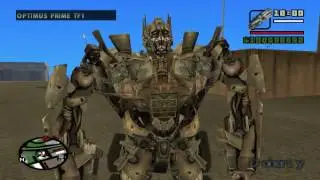 Transformers mod gta sa  Optimus prime Eevolution