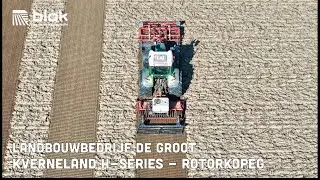 Kverneland H-Series - Rotorkopeg | Landbouwbedrijf De Groot | Blok mechanisatie