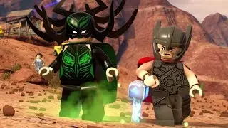 LEGO Marvel Super Heroes 2 - Hela Boss Fight Unlock & Free Roam (Thor Vs. Hela)