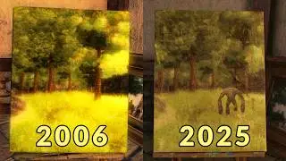 Painted World Then vs Now &ndash; Oblivion Remastered Comparison