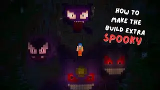 Spooky family | Gotta build them all! - Pok&eacute;mon in Minecraft | Building Ghastly, Haunter, Gengar