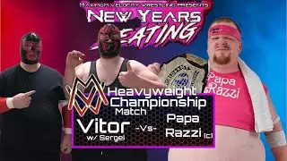 Papa Razzi vs. Vitor - Maximum Velocity Wrestling - New Years Beatings