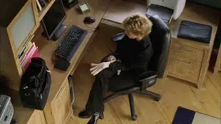 Barbara Niven in latex gloves