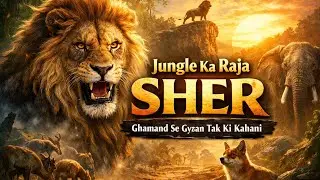 Sher Ki Kahani Jo Zindagi Badal De 🦁 | Power vs Wisdom | Hindi Story