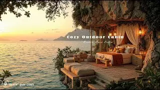 Cozy Outdoor Cabin Jazz &ndash; Dreamy Lakeside Retreat with Rustic Jazz Ambience for Relaxation
