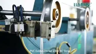 How to produce PVC high voltage led strip?