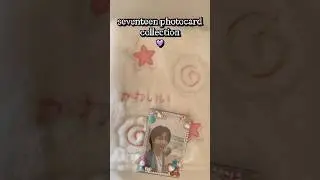 my seventeen photocard collection | august 2025 🩵🩷💎 #seventeen #kpop #photocards #kpopcollection